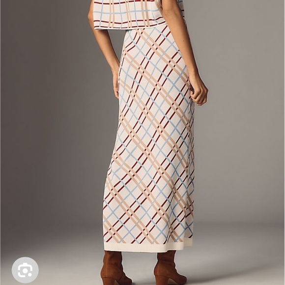 Anthropologie Maeve Two-Piece Sleeveless Sweater Top and Dress - Picture 5 of 8